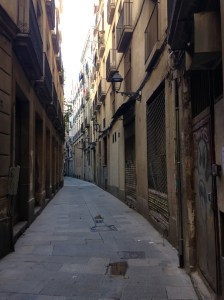 There are hideaway streets...