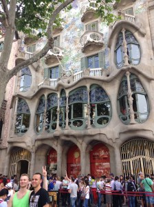 Architect Gaudi's premier work