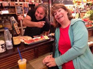 Back to see my friend who makes the best crepes